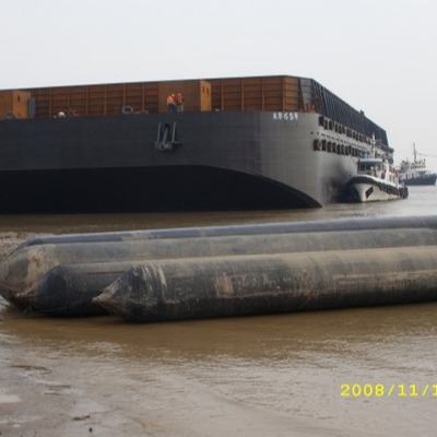 Récupération élevée de Marine Rubber Airbag Ship Launching de portance gonflable