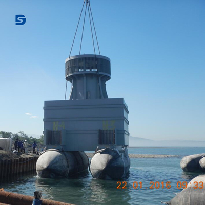 Levage à haute pression de Marine Rubber Airbag Ship Launching d'amarrage de récupération