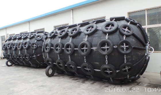 Marine Rubber Pneumatic Fenders For embarque la BV a délivré un certificat le filet de pneu