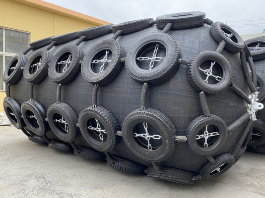 Type net pression interne initiale 50kPa Marine Rubber Fender navire-navire
