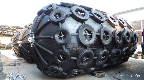 type net marine d'amortisseur en caoutchouc 6.5m gonflable de 3.3m d'amarrage de Yokohama