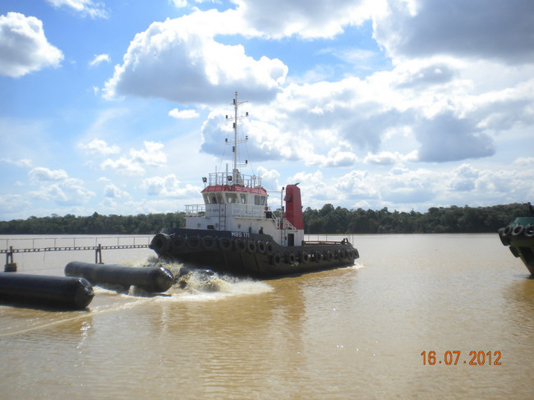 Accessoires de lancement Marine Salvage d'acier inoxydable d'airbags de péniche en caoutchouc en nylon