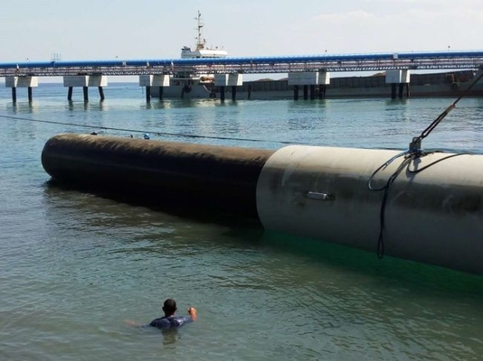 CCS a certifié la récupération de flottement de lancement de canot en caoutchouc de tuyau de bateau d'airbag