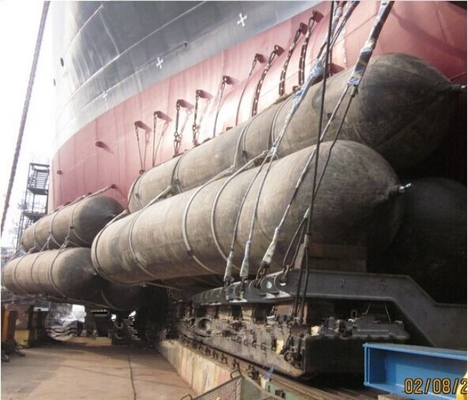 La délivrance Marine Salvage Airbags Boat Rubber BV de bateau a certifié submergé